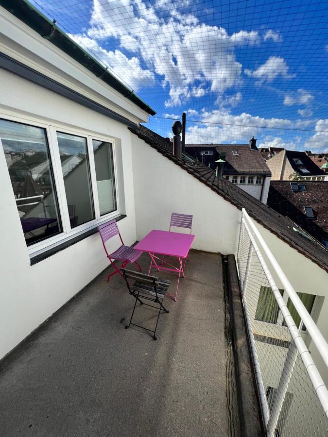 City Center Rooftop Balcony-Studio At Town Hall 바젤 외부 사진