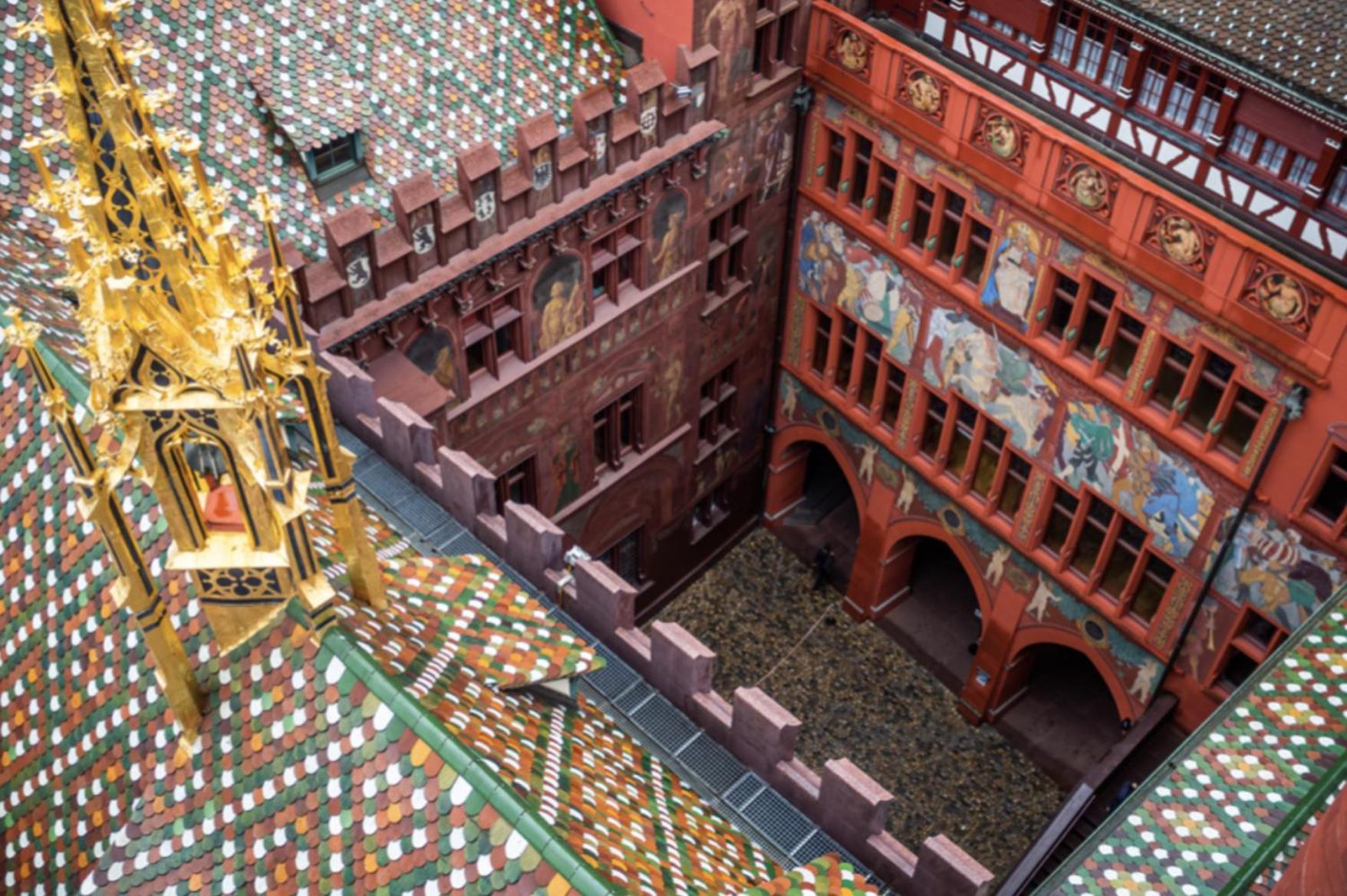 City Center Rooftop Balcony-Studio At Town Hall 바젤 외부 사진
