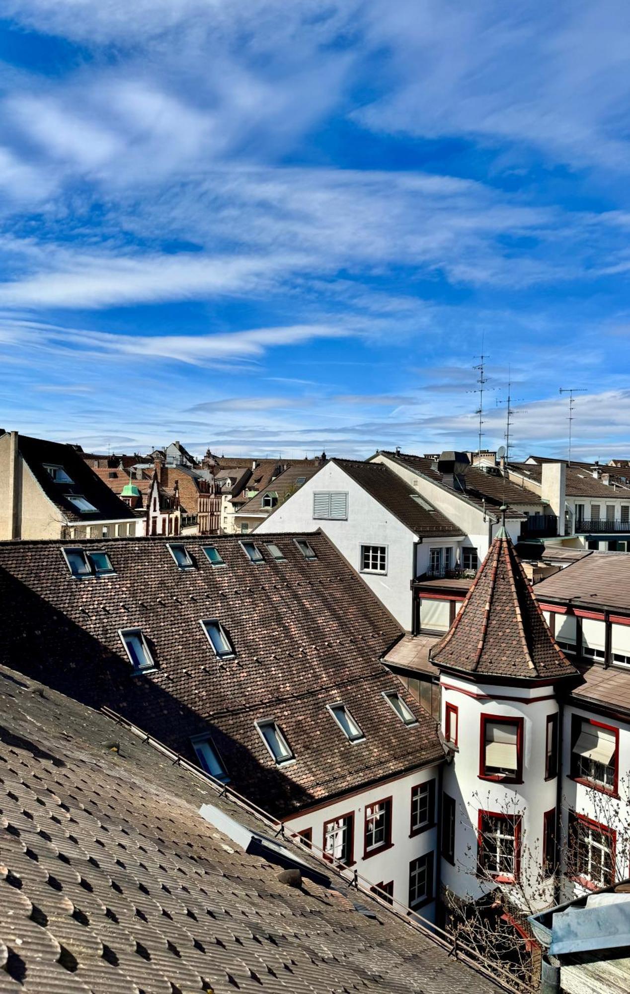 City Center Rooftop Balcony-Studio At Town Hall 바젤 외부 사진